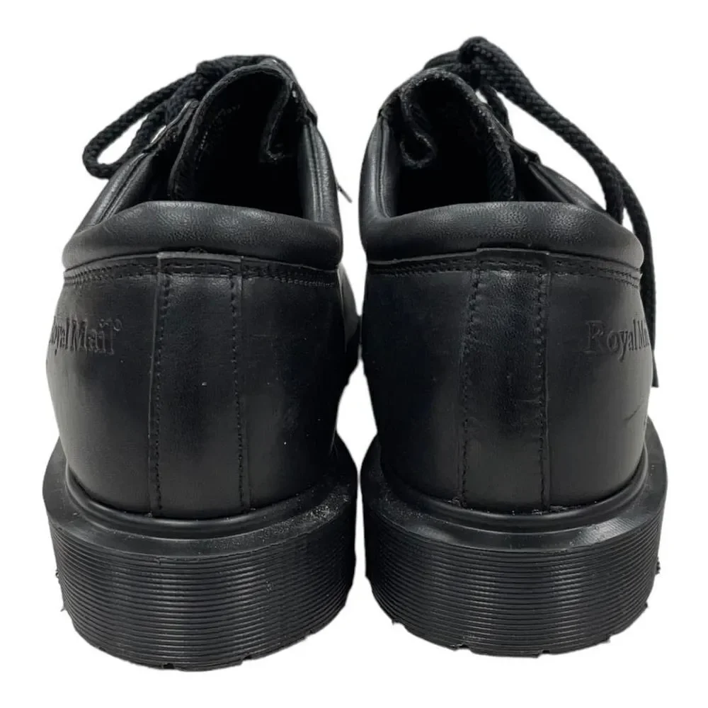Dr Martens Royal Mail Black Leather Oxfords Size 10.5 UK 11.5 US